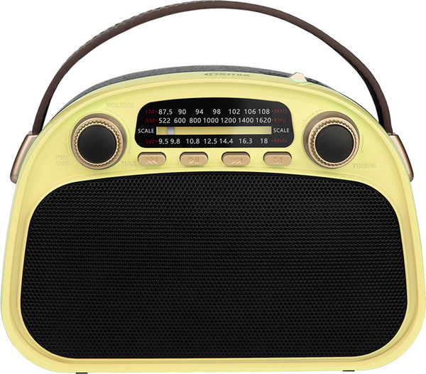 Изображение товара Радиоприемник Ritmix RPR-040 (лимонный)