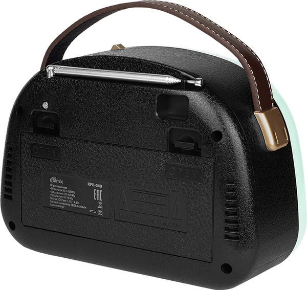 Изображение товара Радиоприемник Ritmix RPR-040 (мятный)