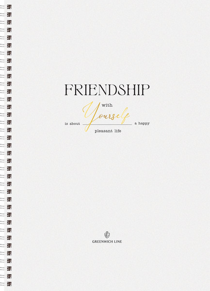 Изображение товара Тетрадь Greenwich Line Friendship / N4c80-56905 (80л)