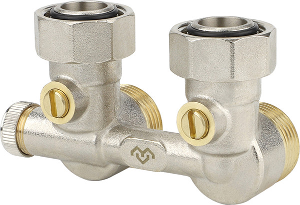 Изображение товара Узел подключения для радиатора Varmega Угловой 3/4"EKх3/4"EK НР-ВР / VM13801