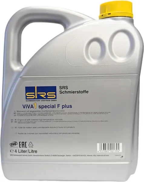 Изображение товара Моторное масло SRS Viva 1 Special F Plus 5W-30 (4л)