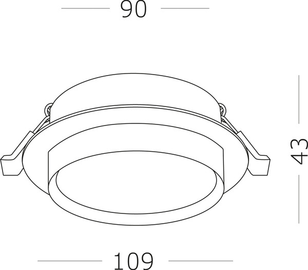 Изображение товара Точечный светильник ST Luce ST258.508.01