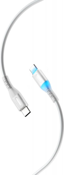 Изображение товара Кабель Atomic Ledit Usb-C - Usb-C Pd 60w / 30.372 (1.2м, белый)