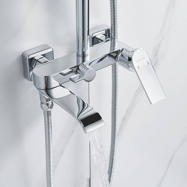 Изображение товара Душевая система со смесителем Shevanik S4136 (хром)