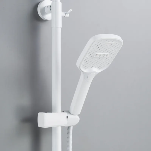 Изображение товара Душевая система со смесителем Shevanik S4036C (белый)