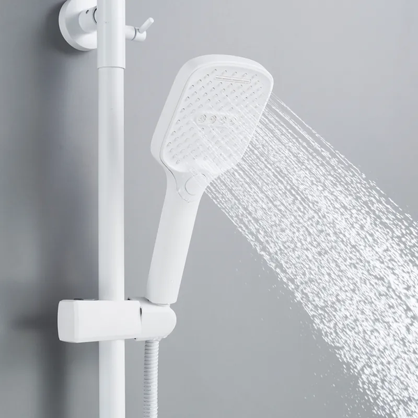 Изображение товара Душевая система со смесителем Shevanik S4036C (белый)