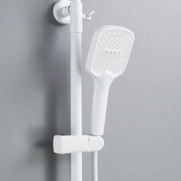 Изображение товара Душевая система со смесителем Shevanik S4036C (белый)