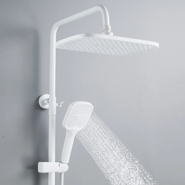 Изображение товара Душевая система со смесителем Shevanik S4036C (белый)