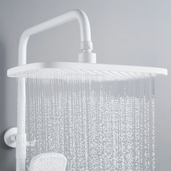 Изображение товара Душевая система со смесителем Shevanik S4036C (белый)