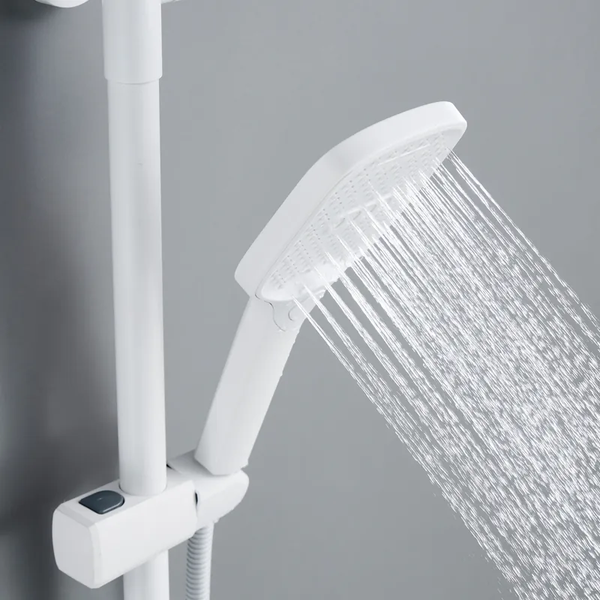 Изображение товара Душевая система со смесителем Shevanik S4036C (белый)