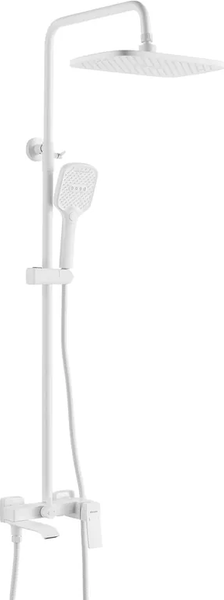 Изображение товара Душевая система со смесителем Shevanik S4036C (белый)
