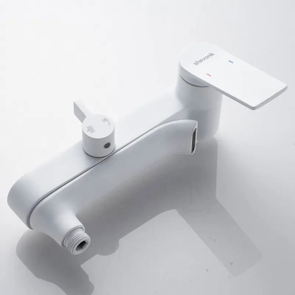 Изображение товара Душевая система со смесителем Shevanik S4136C (белый)