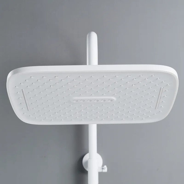 Изображение товара Душевая система со смесителем Shevanik S4136C (белый)