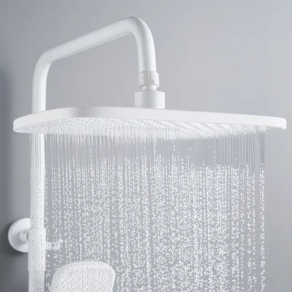 Изображение товара Душевая система со смесителем Shevanik S4136C (белый)