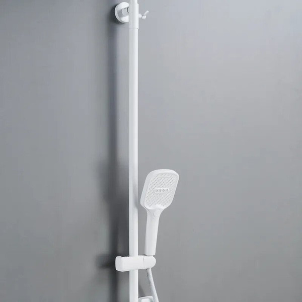 Изображение товара Душевая система со смесителем Shevanik S4136C (белый)