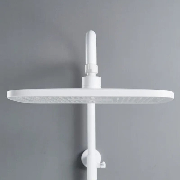 Изображение товара Душевая система со смесителем Shevanik S4136C (белый)