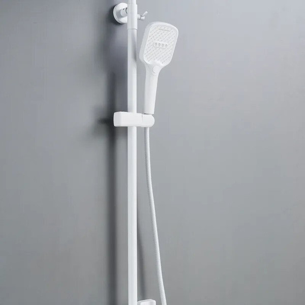 Изображение товара Душевая система со смесителем Shevanik S4136C (белый)