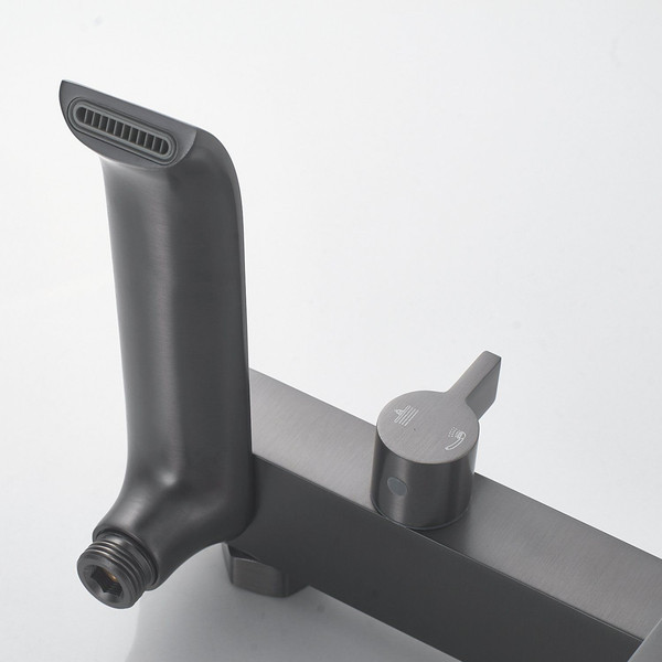 Изображение товара Душевая система со смесителем Shevanik S4136T (оружейная сталь)