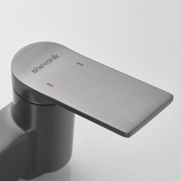 Изображение товара Душевая система со смесителем Shevanik S4136T (оружейная сталь)