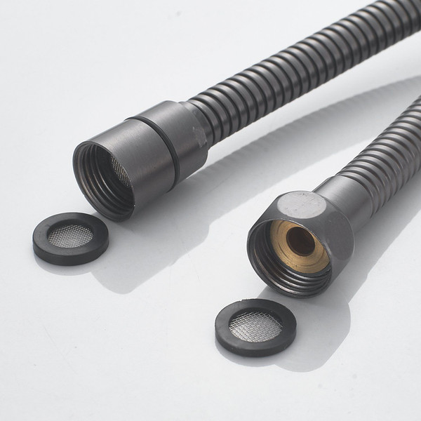 Изображение товара Душевая система со смесителем Shevanik S4136T (оружейная сталь)