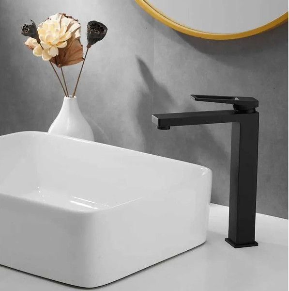 Изображение товара Смеситель Shevanik S6811H (черный)