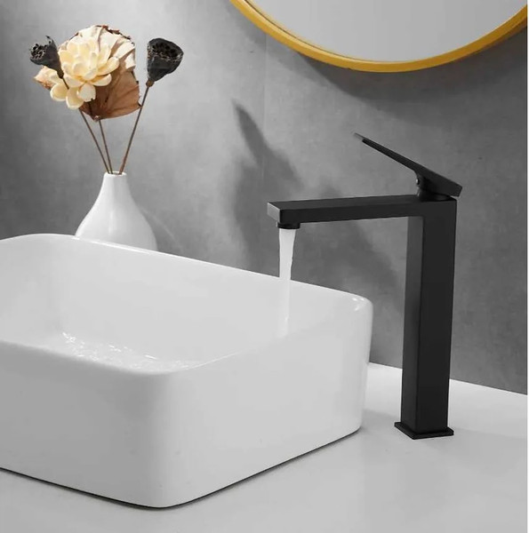 Изображение товара Смеситель Shevanik S6811H (черный)