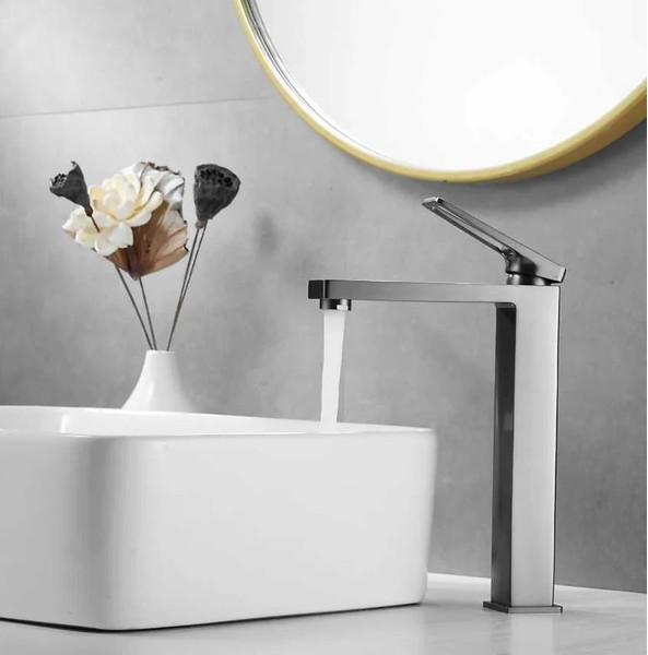 Изображение товара Смеситель Shevanik S6811T (оружейная сталь)