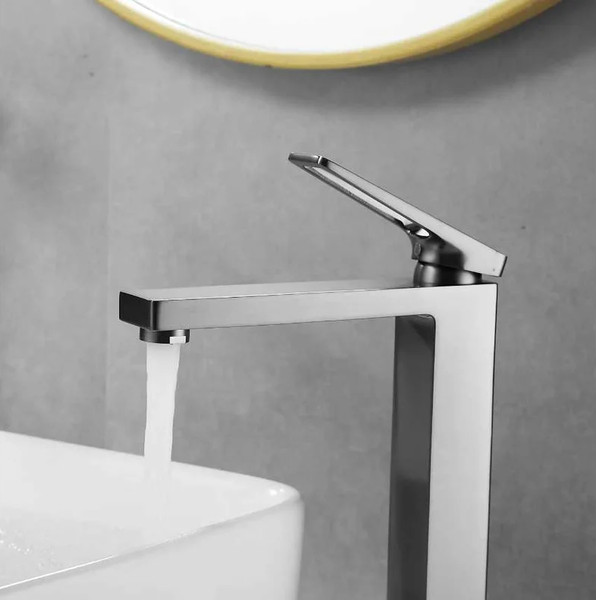 Изображение товара Смеситель Shevanik S6811T (оружейная сталь)