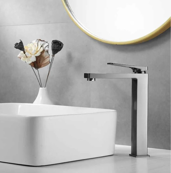 Изображение товара Смеситель Shevanik S6811T (оружейная сталь)