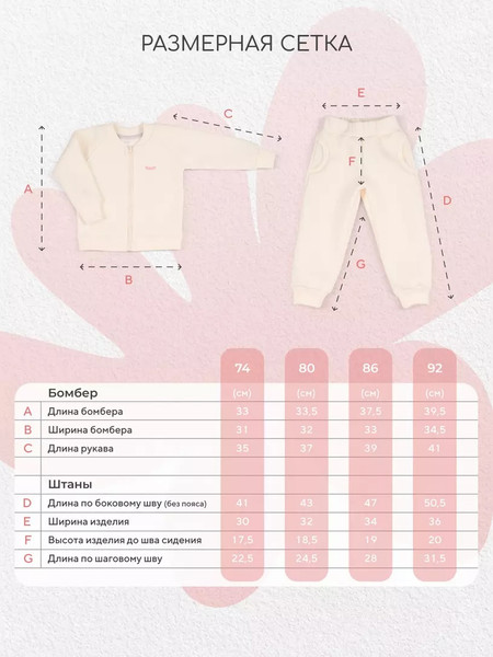 Изображение товара Костюм детский Rant Wild / 167/6 (Bear Milk, р.86)