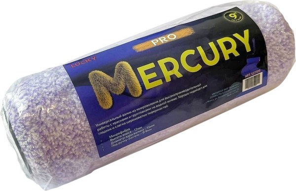 Изображение товара Валик малярный Lucky Tape Mercury Elite 230х38мм 9" / 529909