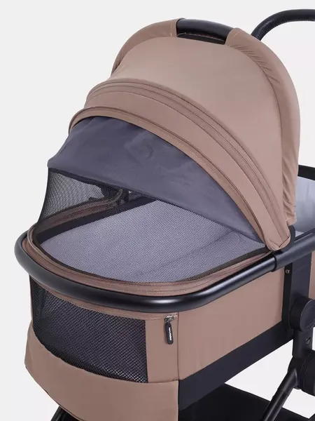 Изображение товара Детская универсальная коляска MOWbaby Amber 3 в 1 / MB068 (кофе)