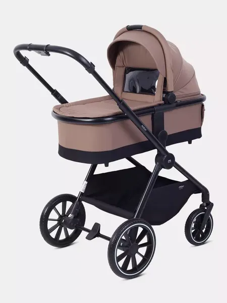 Изображение товара Детская универсальная коляска MOWbaby Amber 3 в 1 / MB068 (кофе)