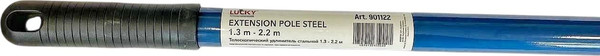 Изображение товара Ручка для малярного валика Lucky Tape Телескопический удлинитель Стальной 1.3-2.2м / 901122
