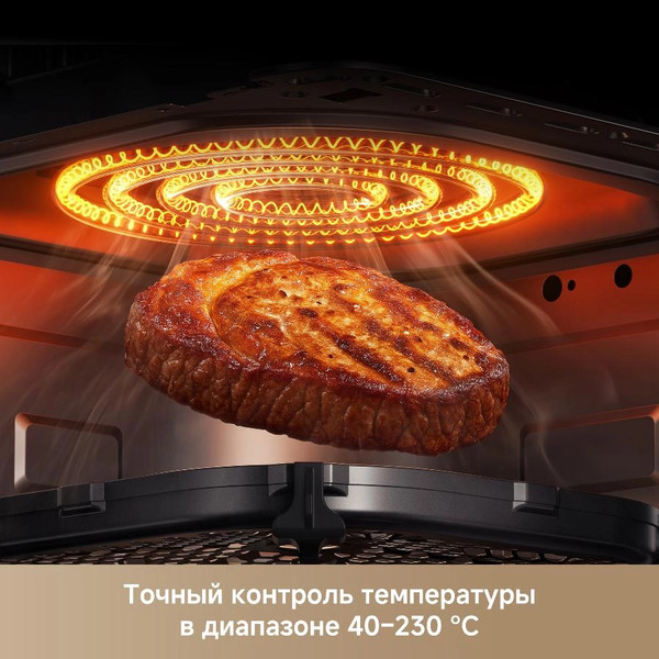 Изображение товара Аэрогриль Trouver Air Fryer Metalish AF10 Pro (черный)
