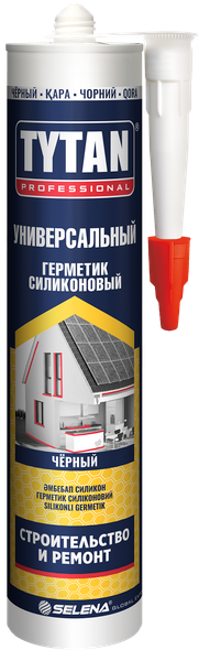Изображение товара Герметик силиконовый Tytan Professional Универсальный 59390 (280мл, черный)