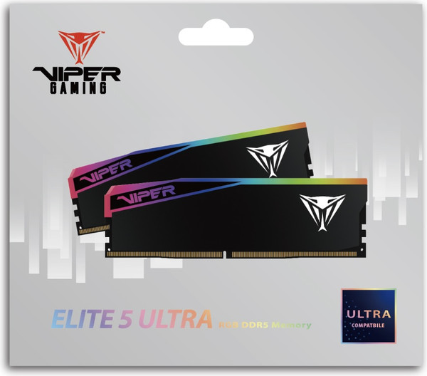 Изображение товара Оперативная память DDR5 Patriot Viper Elite 5 Ultra RGB (VEUR532G6028K)
