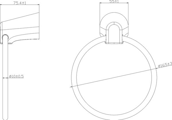 Изображение товара Набор аксессуаров для ванной и туалета Lauter 21TS3503 + 21TS3509 + 21TS3505 (Chrome, 3 предмета)
