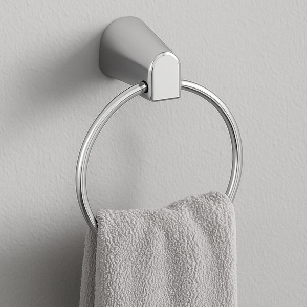 Изображение товара Набор аксессуаров для ванной и туалета Lauter 21TS3501 + 21TS3509 + 21TS3505 + 21T3507 (Chrome, 4 предмета)