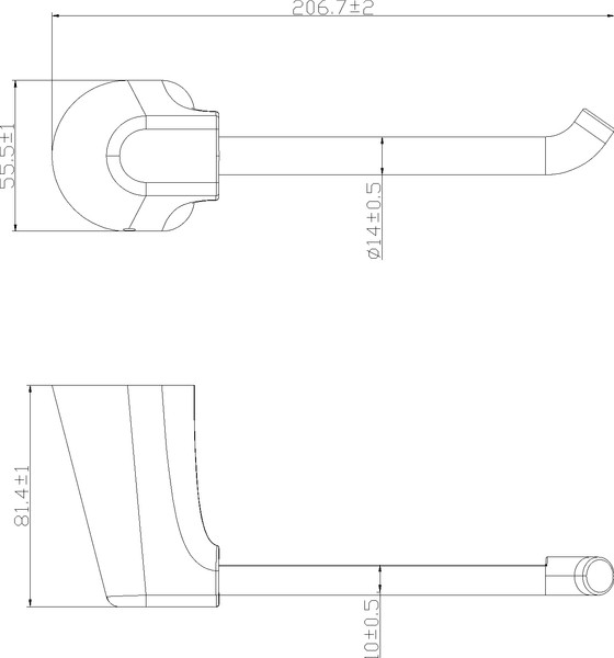 Изображение товара Набор аксессуаров для ванной и туалета Lauter 21TS3502 + 21TS3500 + 21TS3506 + 21T3508 (Matt Black, 4 предмета)