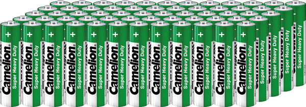 Изображение товара Комплект батареек Camelion R03P-SP4 Green / 1659 (60шт)