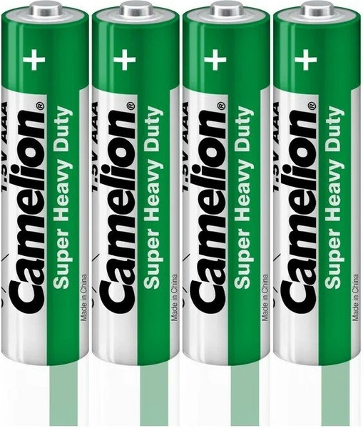 Изображение товара Комплект батареек Camelion R03P-SP4 Green / 1659 (60шт)