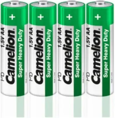 Изображение товара Комплект батареек Camelion R6P-SP4 Green / 1660 (60шт)