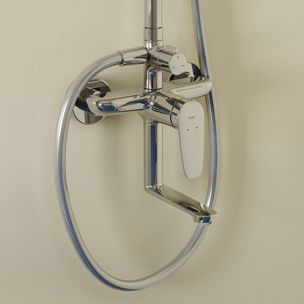 Изображение товара Душевая система со смесителем IDDIS Zodiac ZDXSB3Fi06