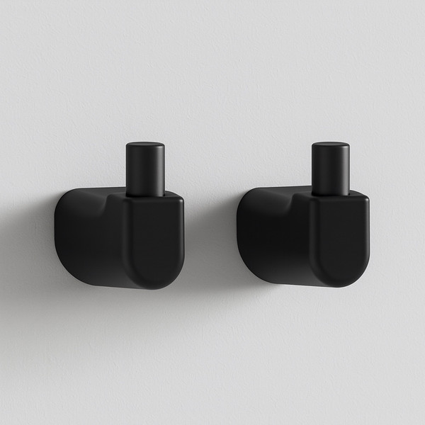 Изображение товара Набор аксессуаров для ванной и туалета Lauter 21TS3504 + 21TS3500 + 21TS3506 + 21T3508 (Matt Black, 4 предмета)