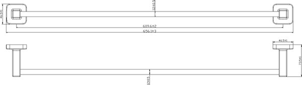 Изображение товара Набор аксессуаров для ванной и туалета Lauter 21TS8308 + 21TS8304 + 21TS8306 + 21TS8302 (Matt Black, 4 предмета)