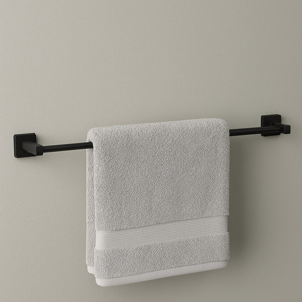 Изображение товара Набор аксессуаров для ванной и туалета Lauter 21TS8308 + 21TS8304 + 21TS8306 + 21TS8302 (Matt Black, 4 предмета)