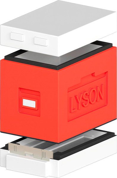 Изображение товара Улей Lyson Дадан На 6 Рамок / WDD01RDW (красный/неокрашенный)