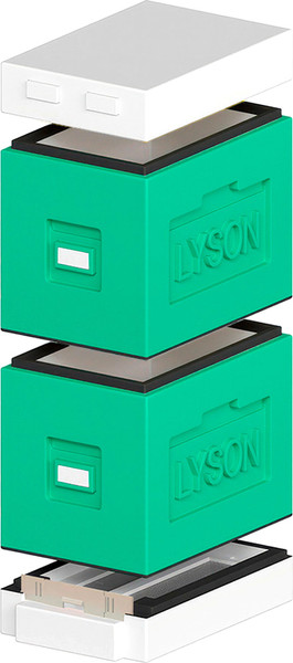 Изображение товара Улей Lyson Дадан На 6 Рамок / WDD100GW (зеленый/неокрашенный)
