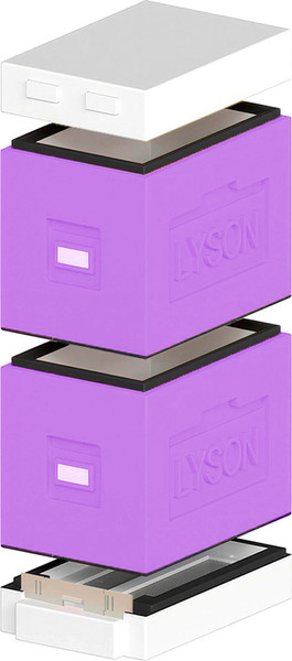 Изображение товара Улей Lyson Дадан На 6 Рамок / WDD100PUW (фиолетовый/неокрашенный)